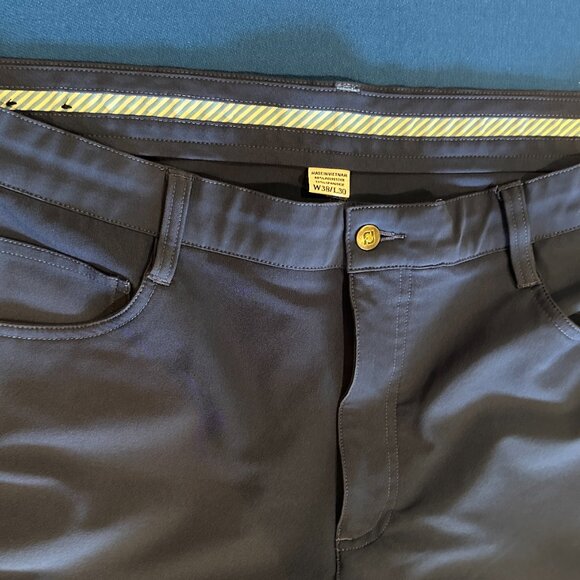 FootJoy men's golf pants, rich royal blue, 38" x 30", great used condition! - Picture 5 of 6